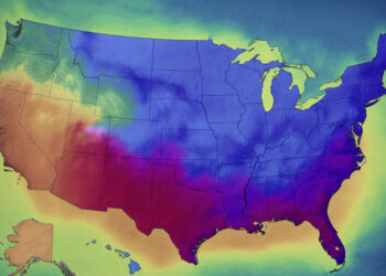 ¿Cómo está el clima hoy en los Estados Unidos?